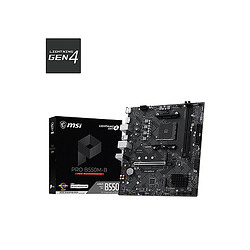 MSI PRO B550M-B carte mère AMD B550 Emplacement AM4 micro ATX