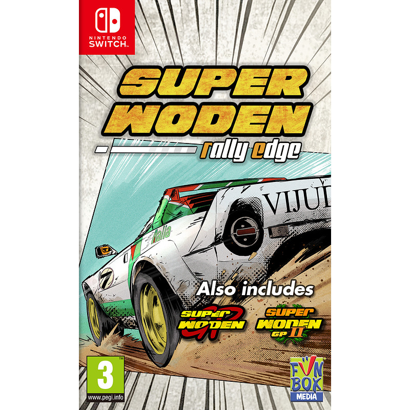 Funbox Media Super Woden: Rally Edge Standard Nintendo Switch