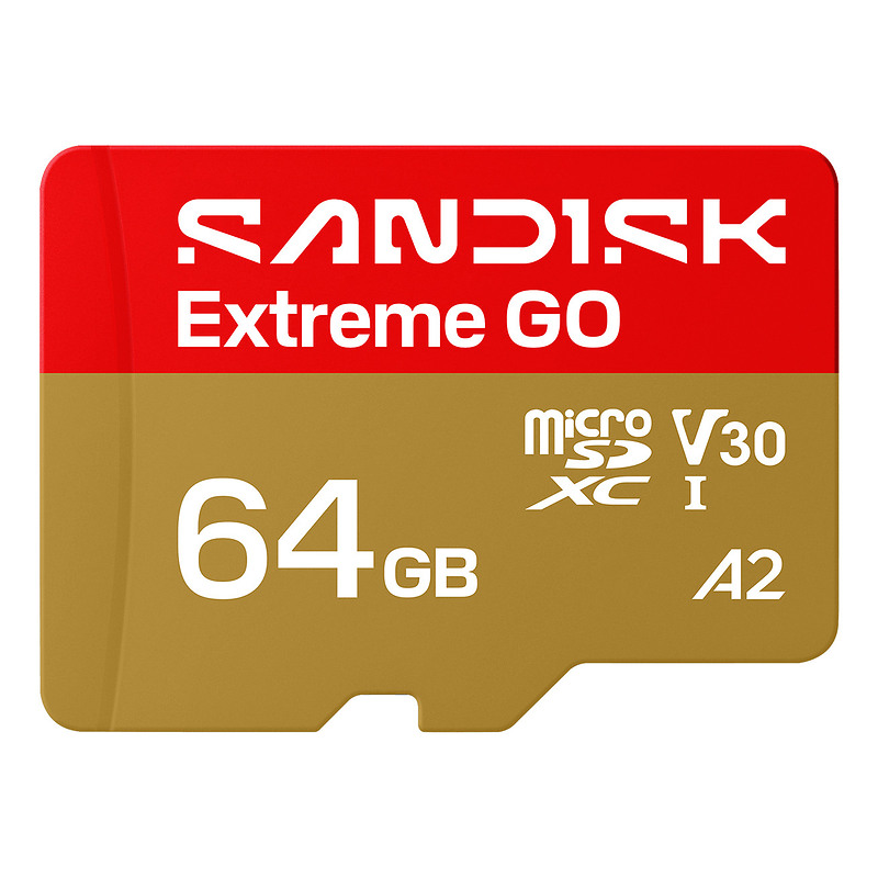 SanDisk Extreme GO 64 Go MicroSDXC UHS-I
