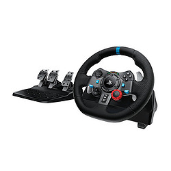 Logitech 991-000486 accessoire de jeux vidéo Noir USB Volant + pédales + écouteurs Analogique/Numérique PlayStation 5, PlayStati