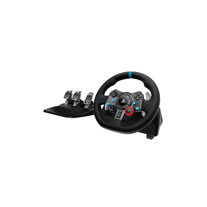 Logitech 991-000486 accessoire de jeux vidéo Noir USB Volant + pédales + écouteurs Analogique/Numérique PlayStation 5, PlayStati