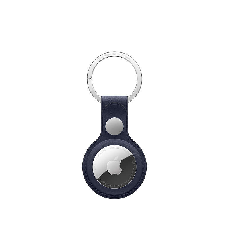 Apple Porte-clés en tissage fin AirTag - Marine