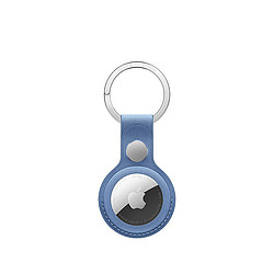 Apple Porte‑clés en tissage fin AirTag – Bleuet