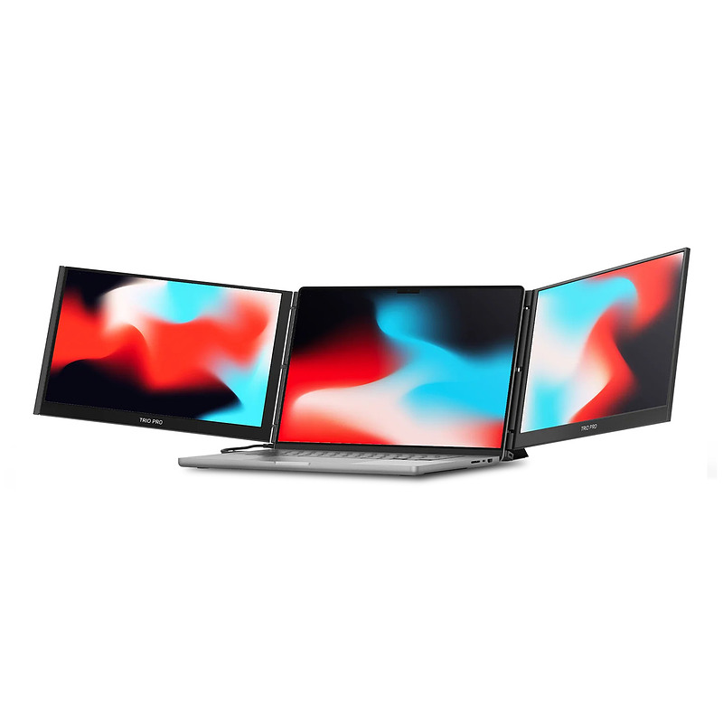 Mobile Pixels Trio 3.0 Pro Moniteur portable Noir 35,8 cm (14.1") LCD 2240x1400 pixels