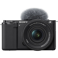 Sony ZV-E10 + E PZ 16-50mm F3.5-5.6 OSS II MILC 24,2 MP CMOS 6000x4000 pixels Noir