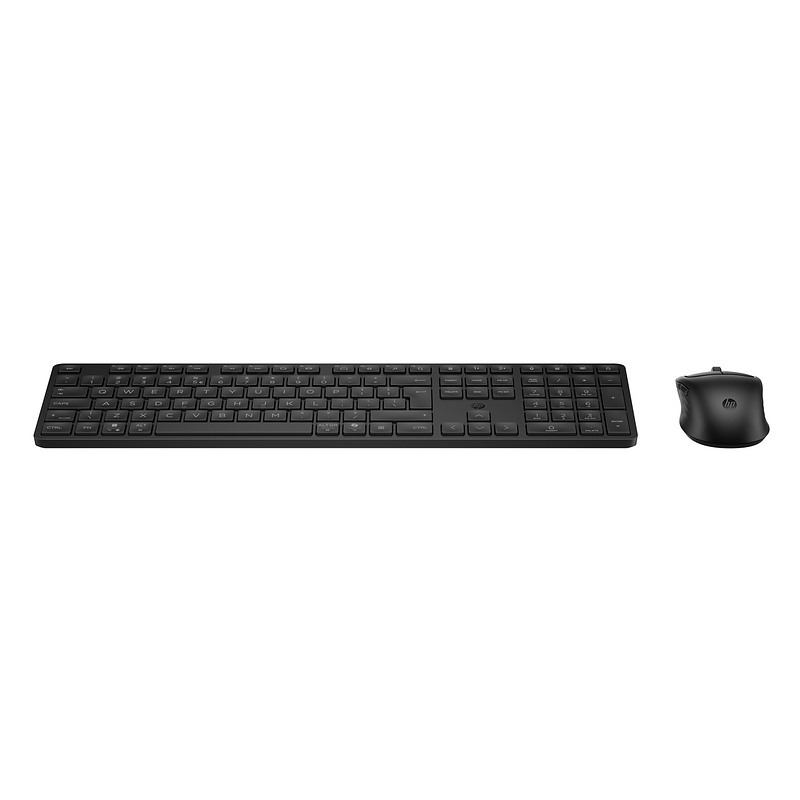 HP MultiDvcDuMdMSEKBCombo490C FR clavier Souris incluse Maison RF sans fil + Bluetooth Noir