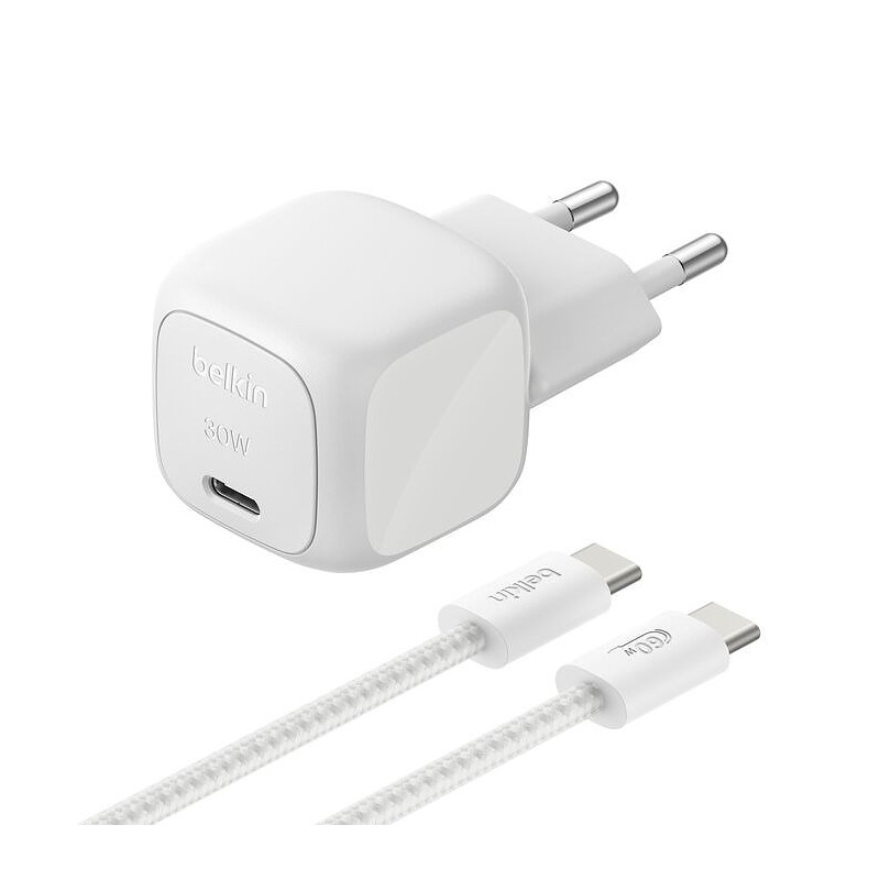 Belkin BoostCharge Ordinateur portable Gris Secteur Charge rapide Intérieure
