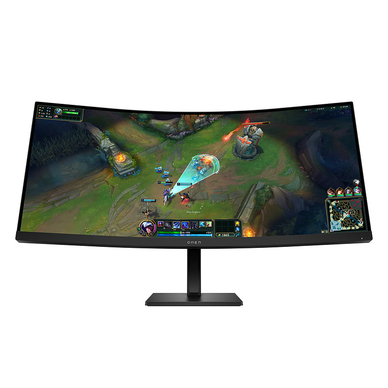 HP OMEN ÉCRAN GAMER INCURVÉ WQHD 180 HZ 34 POUCES – 34C G2 34" LCD Wide Quad HD 1 ms Noir