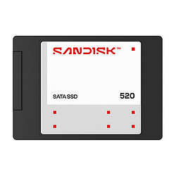 SanDisk SDSS51100TAB-000G0 500 Go 2.5" Série ATA III 3D TLC NAND