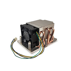 Inter-Tech J-10 Processeur Refroidisseur d'air 6 cm Noir, Argent 1 pièce(s)