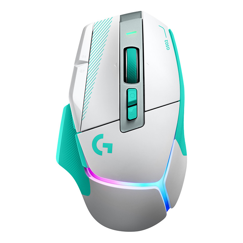 Logitech G G502 X PLUS souris Gaming Droitier RF Wireless + USB Type-C Optique 25600 DPI