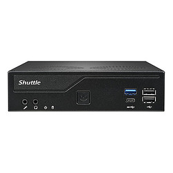 Shuttle XPС slim Slim PC DH610V2 Barebone avec 8GB DDR5 inclus, bundle promotionnel, offre limitée