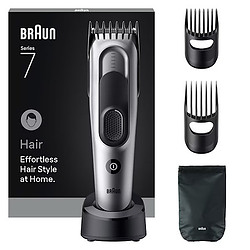 Braun HC7590 tondeuse à cheveux Noir, Argent 17 Hybrides nickel-métal (NiMH)