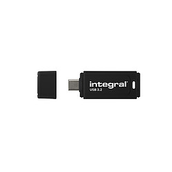 Integral Neon-C INFD256GBBLKC3.2 lecteur USB flash 256 Go USB Type-C 3.2 Gen 1 (3.1 Gen 1) Noir
