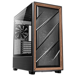 Antec 0-761345-10133-2 boîtier Midi Tower Noir, Bois