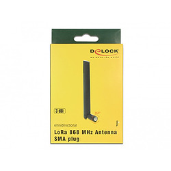 DeLOCK LoRa antenne Antenne omni-directionnelle SMA 3 dBi