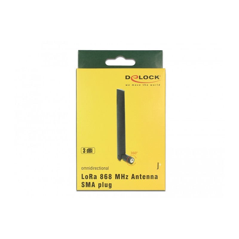 DeLOCK LoRa antenne Antenne omni-directionnelle SMA 3 dBi