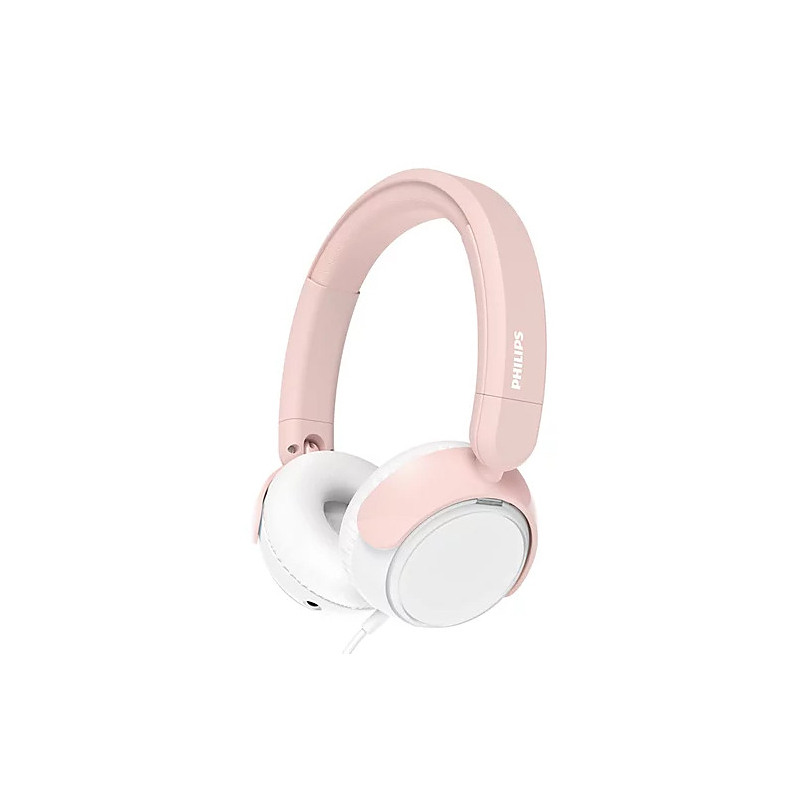 Philips TAK2000PK/00 casque Avec fil Arceau Appel/Musique/TV Rose