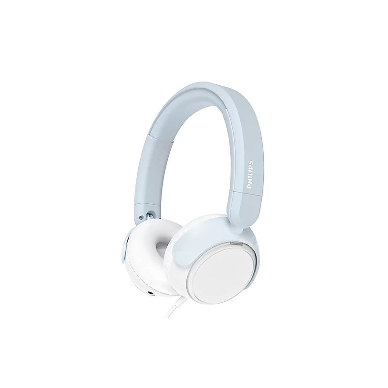 Philips TAK2000BL/00 casque Avec fil Arceau Appel/Musique/TV Bleu