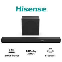 Hisense AX3100Q Noir 3.1 canaux 500 W