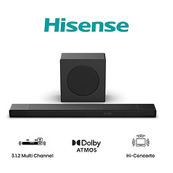 Hisense AX3120Q Noir 3.1.2 canaux 440 W