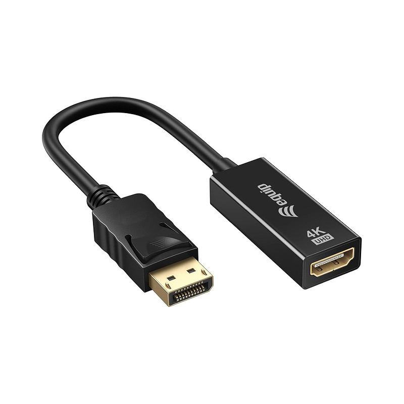 Equip 133447 DisplayPort HDMI Noir