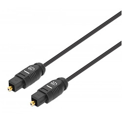 Manhattan 356084 câble InfiniBand et à fibres optiques 3 m Toslink Noir
