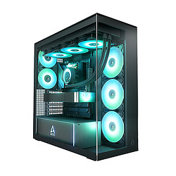 ARCTIC Xtender Black (Clear Glass) Noir, Transparent
