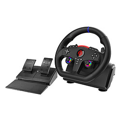 Subsonic Superdrive 270 GT-5 Noir USB Volant + pédales Nintendo Switch, Nintendo Switch 2, PC, PlayStation 4, PlayStation 5, Xbo