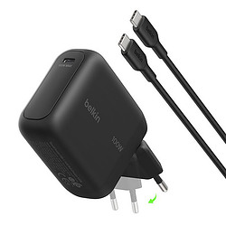 Belkin BoostCharge Universel Noir Secteur Charge rapide Intérieure