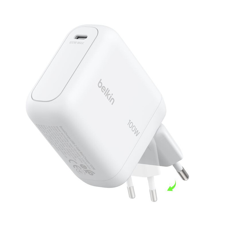 Belkin BoostCharge Universel Blanc Secteur Charge rapide Intérieure