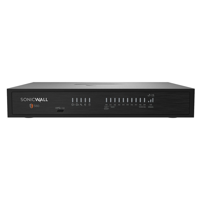 SonicWall TZ580 pare-feux (matériel) Bureau 4,5 Gbit/s