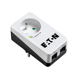 Eaton PB1TF protection surtension Noir, Blanc 1 sortie(s) CA 220 - 250 V