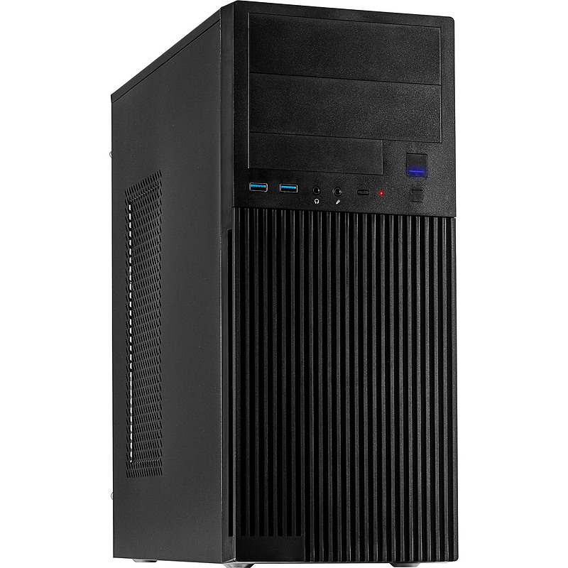 Inter-Tech IT-2815 Linear Midi Tower Noir
