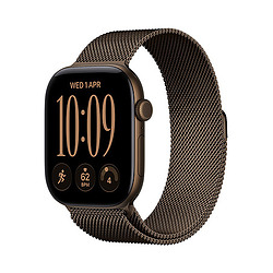 Apple Watch Series 12 OLED 46 mm Numérique 416x496 pixels Écran tactile Bronze Wifi GPS (satellite)