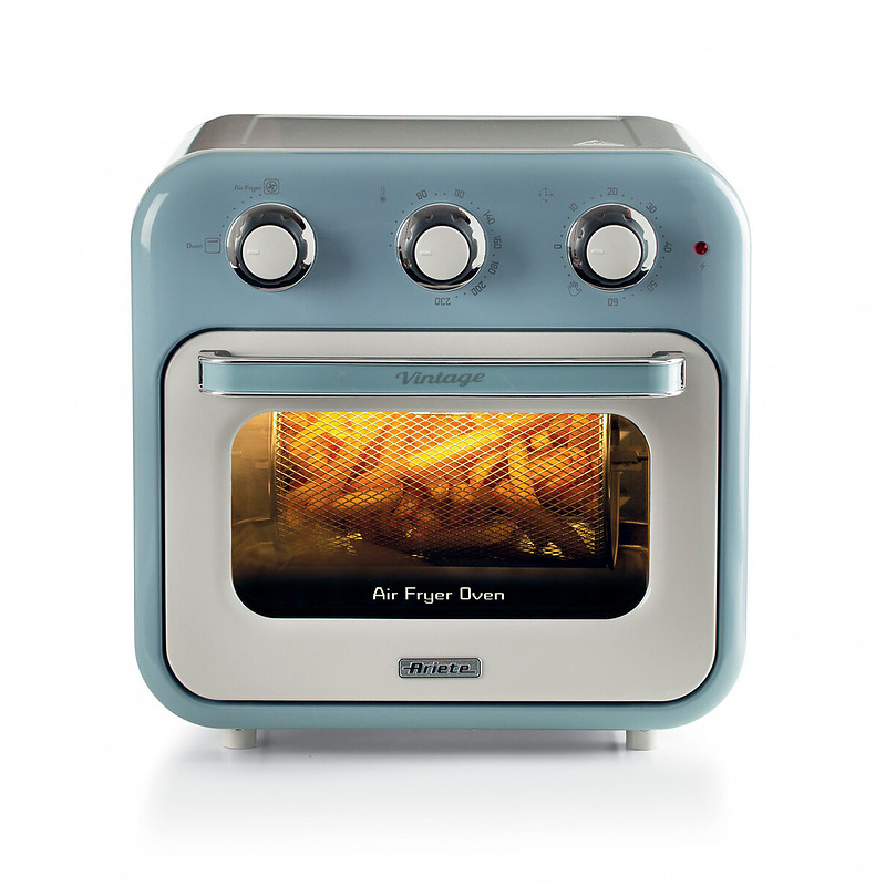 Ariete 4632/05 Unique 16 L Pose libre 1400 W Friteuse d’air chaud Bleu clair