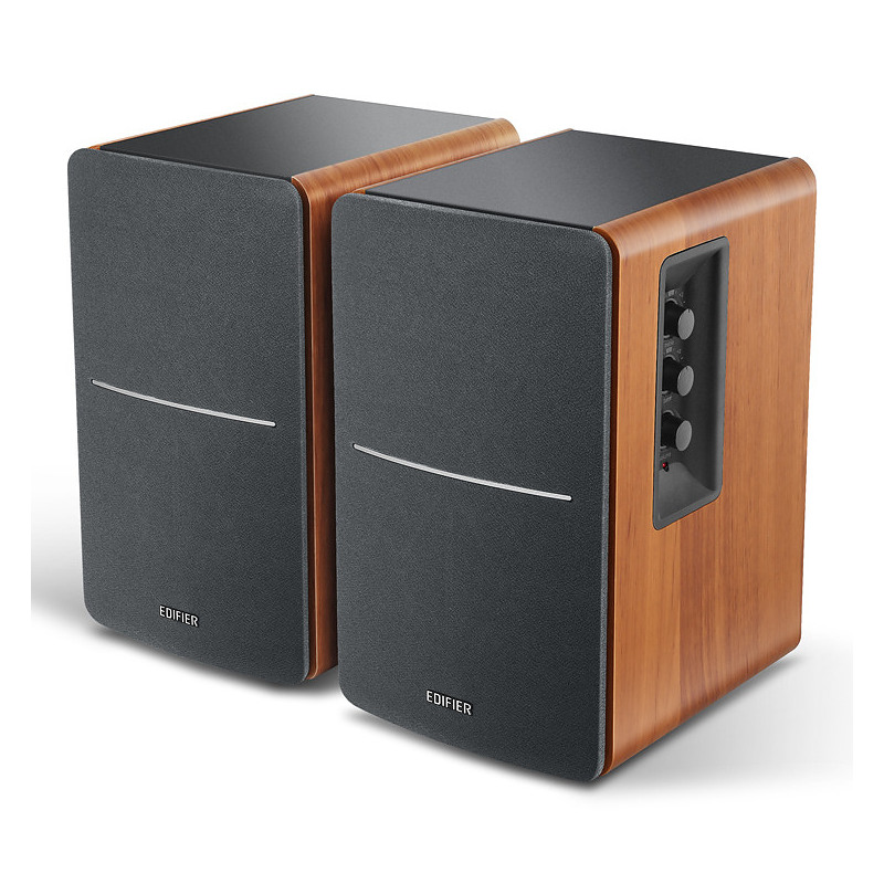 Edifier R1280Ts 2-voies Gris, Bois Avec fil 42 W