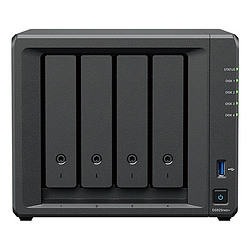 Synology DiskStation DS925NEO+ serveur de stockage NAS Compact Ryzen Embedded V1500B 4 Go DDR4 0 To DSM Noir