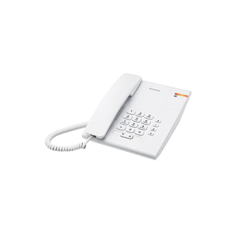 Alcatel Temporis 180 Téléphone DECT Identification de l'appelant Blanc