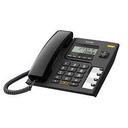 Alcatel T56 Téléphone analogique Identification de l'appelant Noir