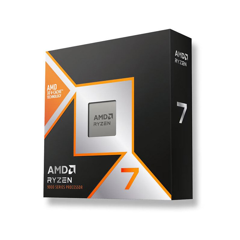 AMD Ryzen 7 9800X3D processeur 4,7 GHz 96 Mo L3 Plateau