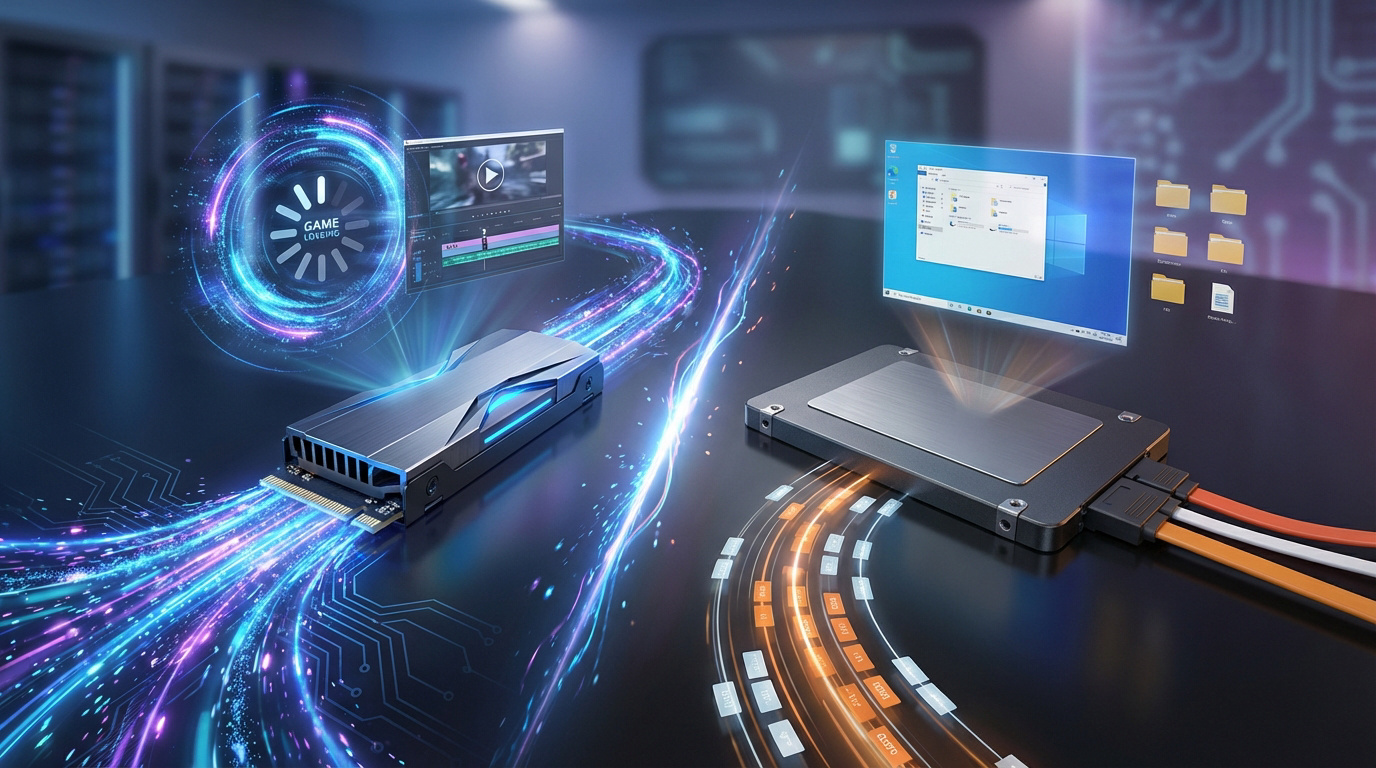 Tout comprendre sur le SSD NVMe vs SATA pour votre PC