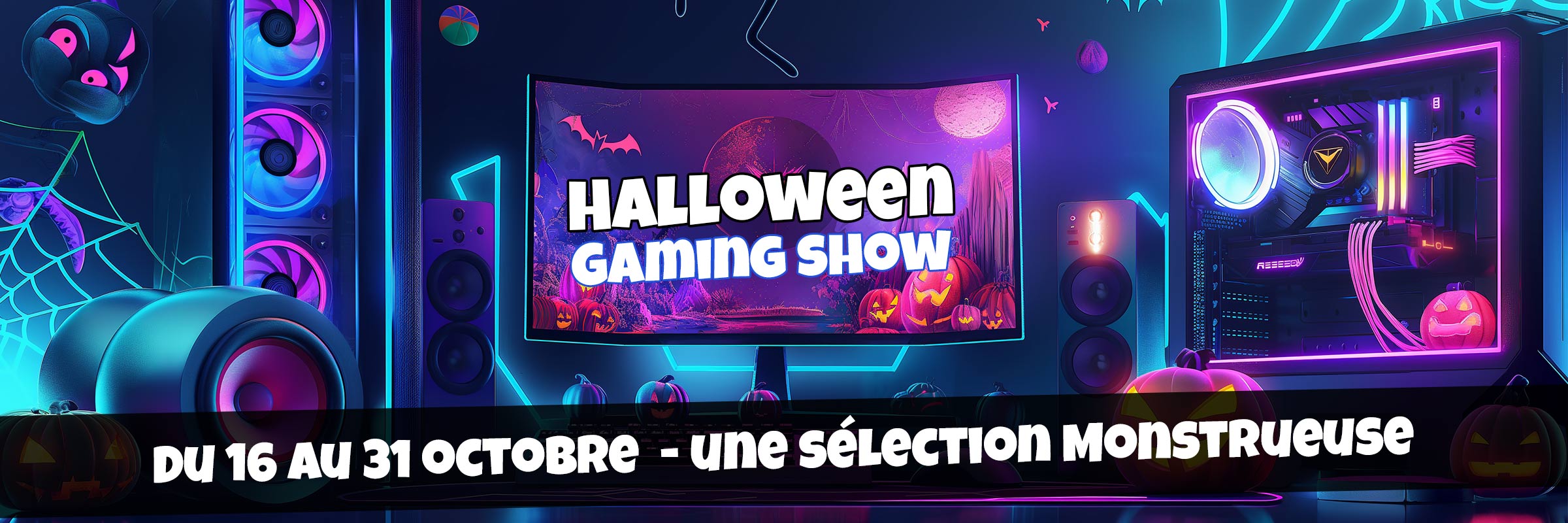 Halloween gaming show